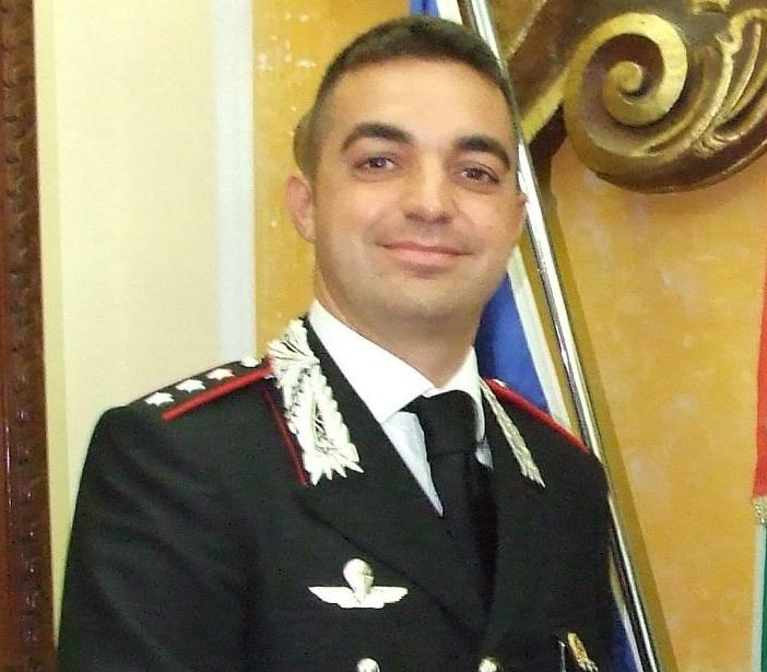 Il maggiore Marchese al comando della prima sezione del Nucleo Investigativo Carabinieri di Roma