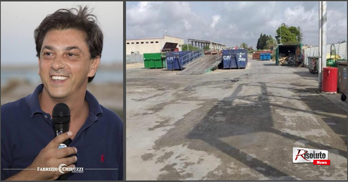 A Menfi riapre oggi il centro comunale di raccolta, Viviani: "Nessuna responsabilità del Comune, ma chiedo scusa ai miei concittadini"
