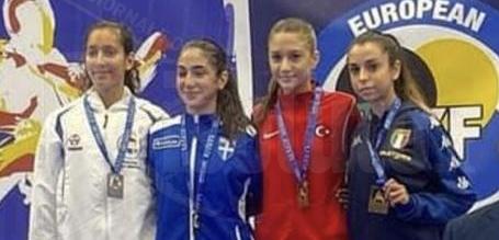 Europei di karate in Finlandia, bronzo per Emma Colletti della Ippon Karate Lentini di Sciacca