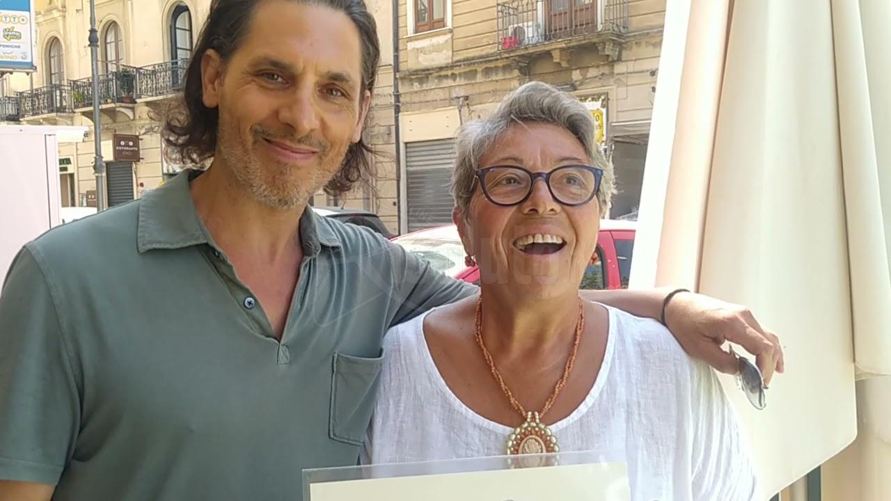 A Sciacca l'attore hollywoodiano Micheal Cavalieri: " Ho sempre tanta nostalgia di questa terra" (Video)
