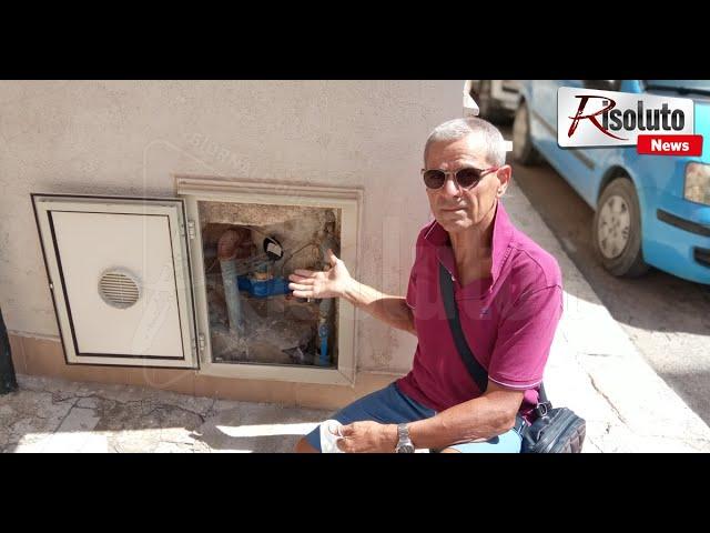 Bidoni e autobotti a Rocca dei Fiori a secco, il presidente del Comitato del quartiere di Sciacca: "Siamo tornati indietro di trent'anni" (Video)