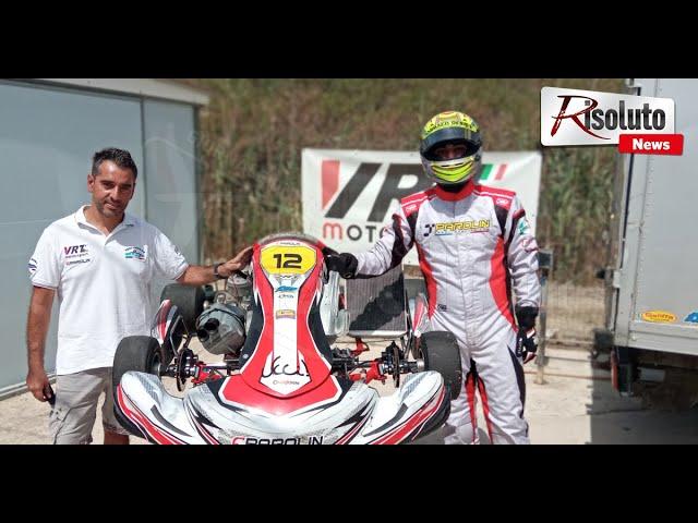 Dopo la brutta esperienza del Covid il riberese Vacante partecipa ai campionati europeo e mondiale di kart (Intervista)