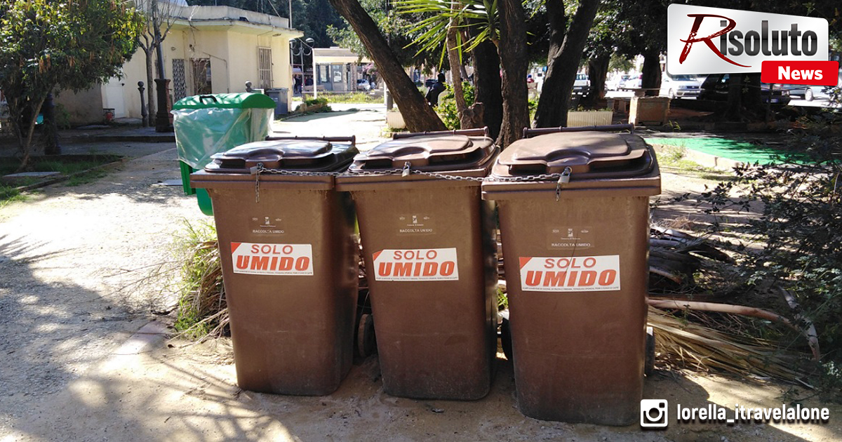 Domani a Sciacca sabato senza raccolta della frazione umida dei rifiuti