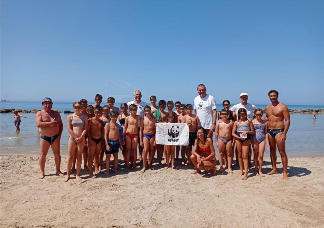 Sciacca, il Wwf premia i bimbi sub di Santo Tirnetta