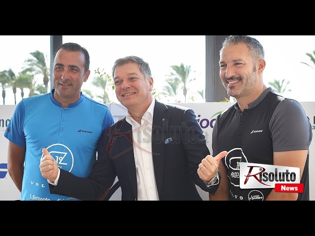 Al Verdura Resort lezioni di padel con Zambrotta e altri campioni dello sport (Interviste)