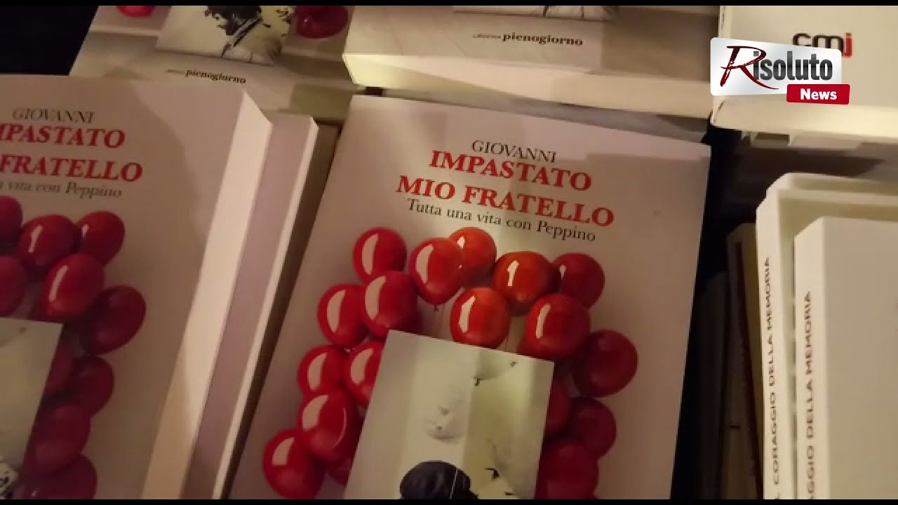 Siculiana, presentato il libro di Giovanni Impastato: “Racconti inediti fanno capire l’impegno di Peppino contro la mafia” (VIDEO)