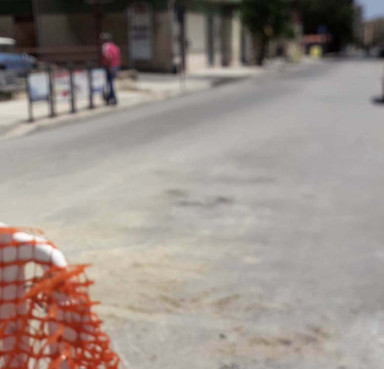Riaperta al transito via Cappuccini a Sciacca