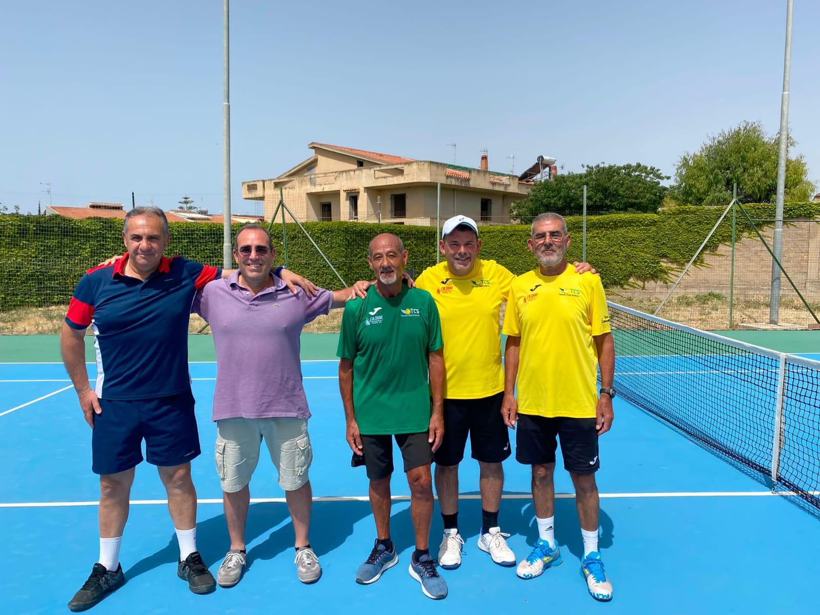 Il Tennis Club Sciacca domani in campo per i quarti di finale del campionato Over 45