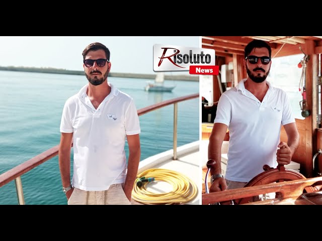 Giovane imprenditore di Sciacca porta in barca i turisti