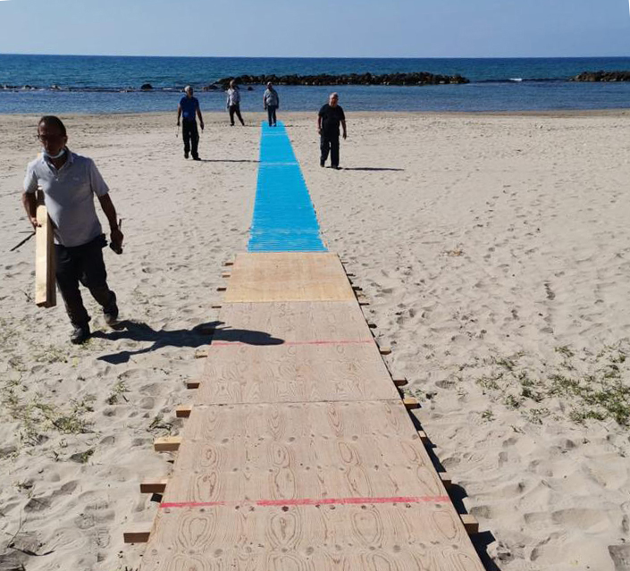 Scivoli e scalette lungo il litorale di Sciacca, migliorare la fruizione delle spiagge