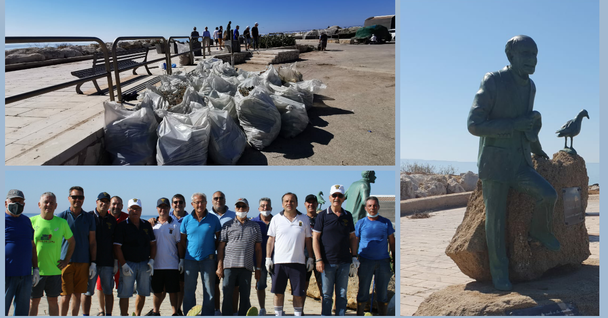 Pulizia dell’area portuale di Sciacca, questa mattina in campo le cooperative di pesca