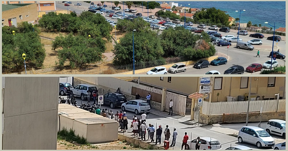 Lunghe code all'hub di Sciacca, tanti accessi domenicali