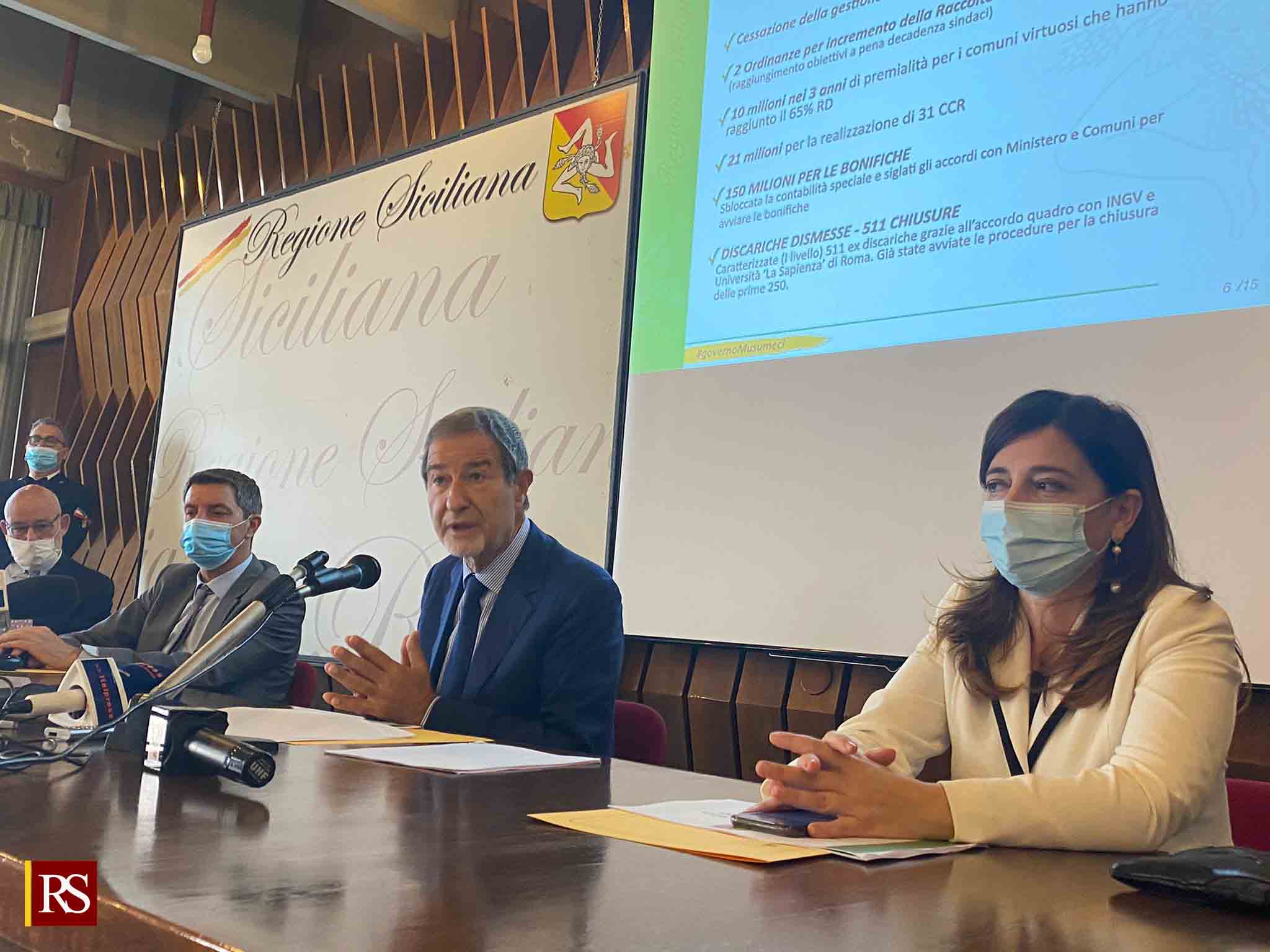 Rifiuti, Musumeci: «Un termoutilizzatore per liberare la Sicilia dalla schiavitù delle discariche»