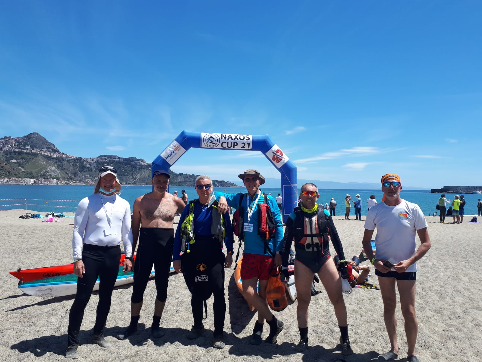 Gara nazionale di Kayak oggi a Giardini Naxos, brillano tre saccensi