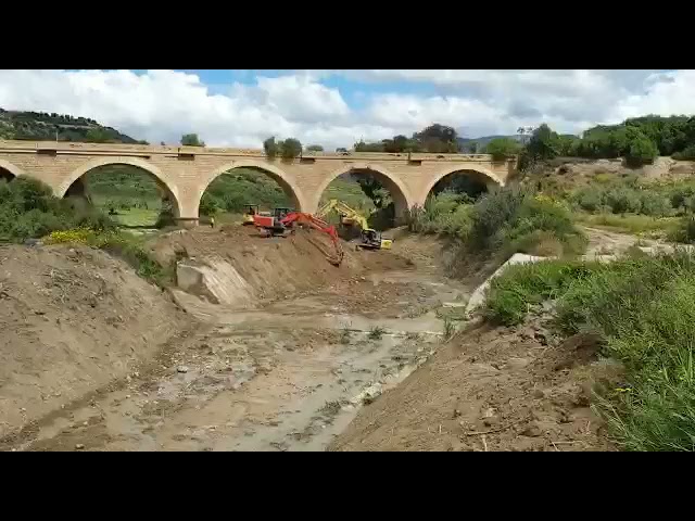 Interventi del Genio Civile sugli alvei dei fiumi agrigentini per ridurre il rischio esondazione (Video)