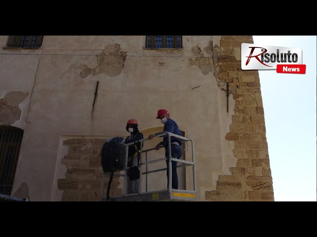 Alcune ore di lavori e stasera sarà riaperta al transito la via Agatocle a Sciacca (Interviste)