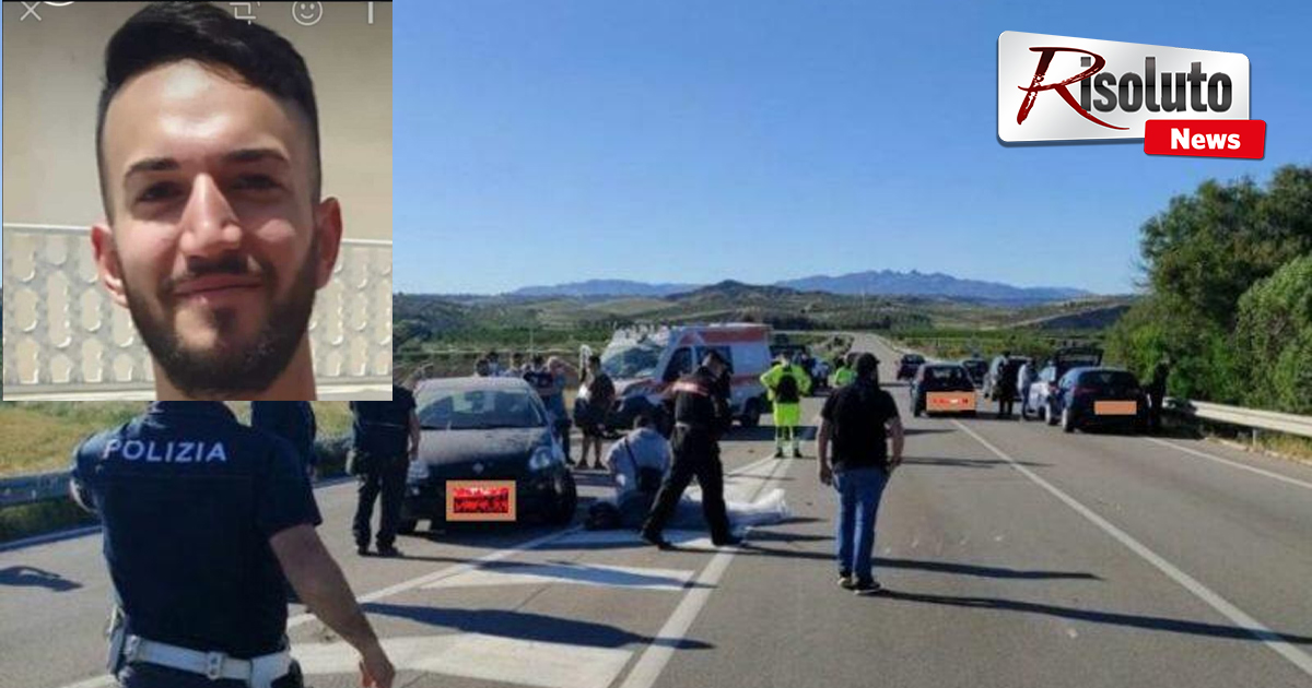 Domani a Siculiana funerali e lutto cittadino per il carabiniere in servizio a Ribera morto in un incidente stradale