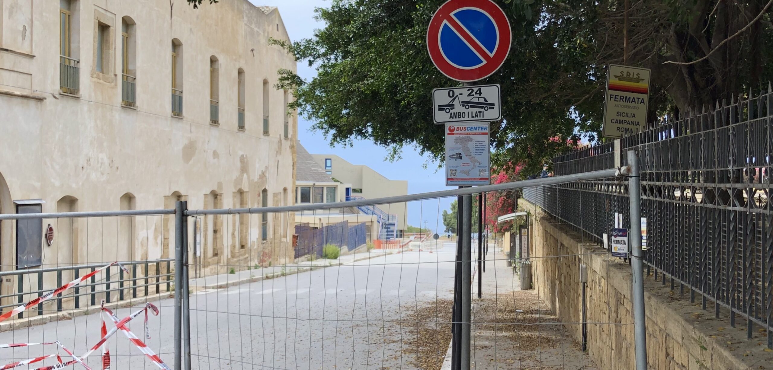 Settimana decisiva per riaprire al transito via Agatocle a Sciacca