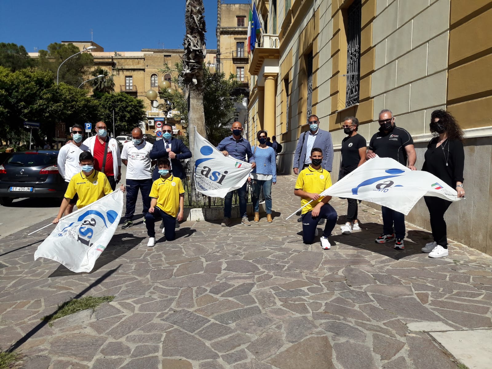 Anche l'Asi in piazza ad Agrigento per chiedere le riaperture delle associazioni sportive e sociali:" Lo sport merita rispetto"