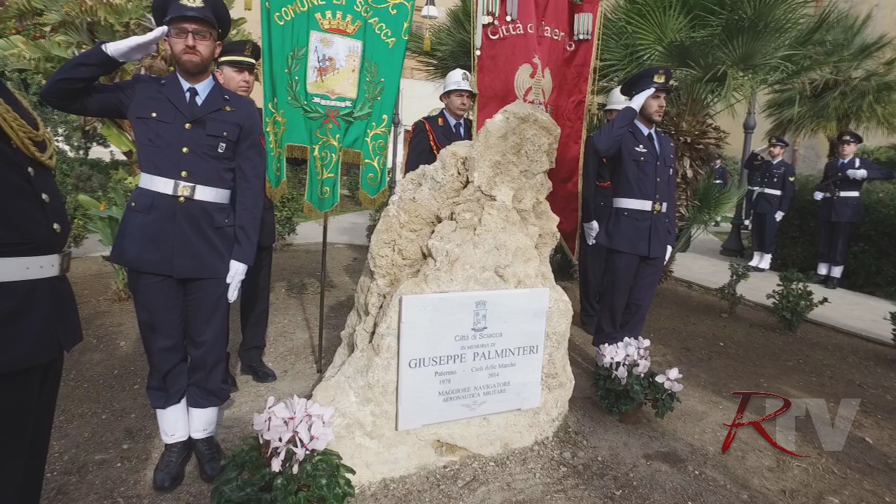OMAGGIO A GIUSEPPE PALMINTERI, IL MAGGIORE DELL' AERONAUTICA INNAMORATO DI SCIACCA