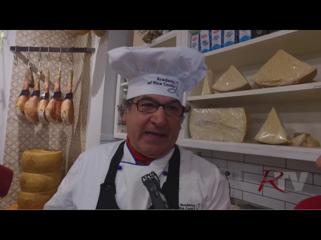 Il re del riso a Sciacca, chef Ferron in cucina