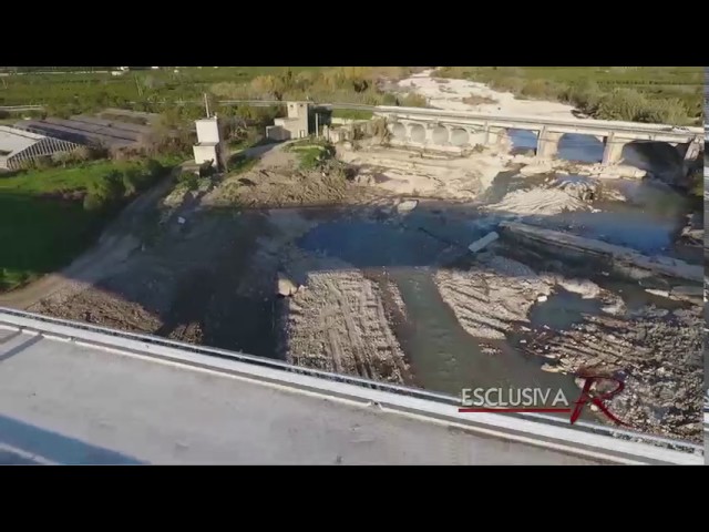 Il nuovo ponte Verdura, immagini esclusive del cantiere