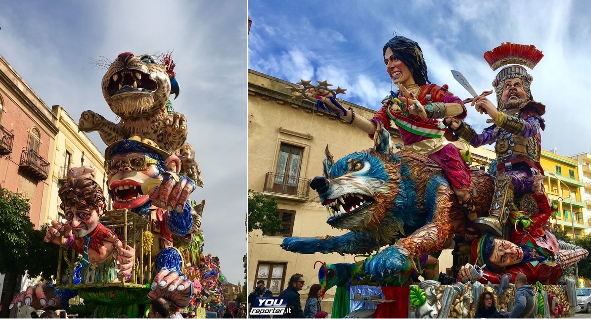 Carnevale di Sciacca, "Raggi di Luce" e "Battito Animale" si contendono la vittoria
