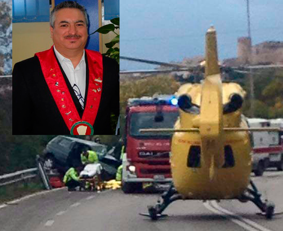 Lo chef Montemaggiore, ferito nell'incidente di ieri, sta meglio: "La mano di Dio, mi ha aiutato"