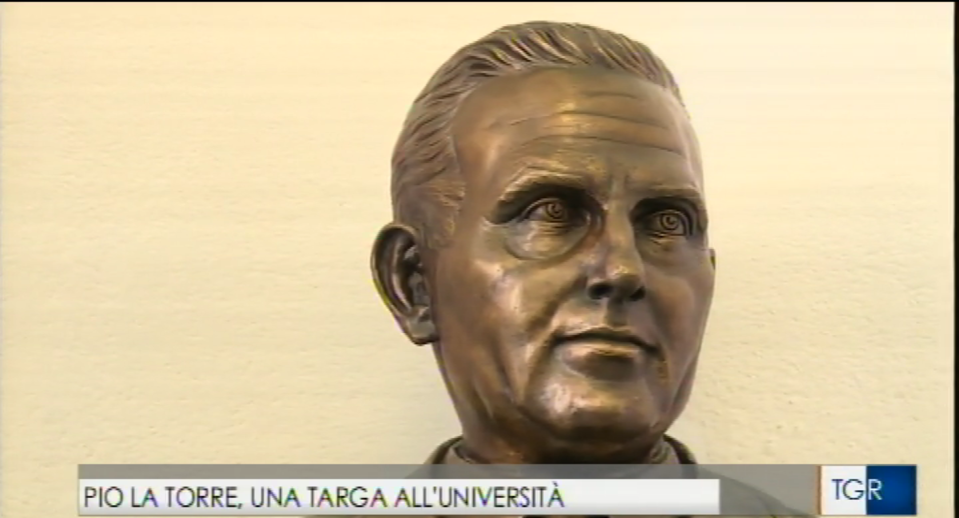 È un giovane di Lucca Sicula lo scultore del busto di Pio La Torre inaugurato oggi da Mattarella