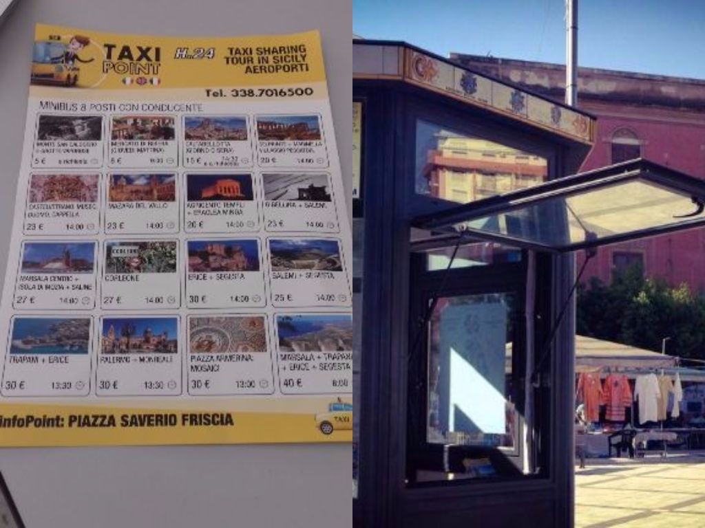 Info point di Piazza Friscia: chiuso il primo maggio e punto promoter dei tassisti