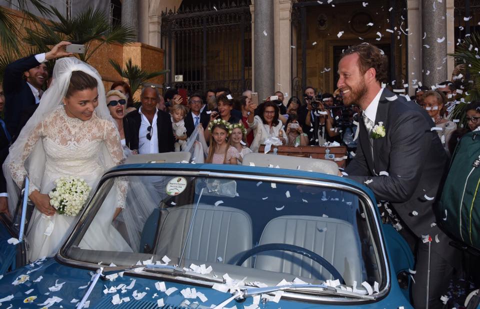 Giusy Buscemi sposa, cerimonia da sogno a Trastevere per l'attrice menfitana