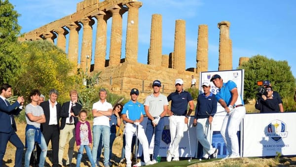 Primo lancio ieri dalla Valle dei Templi, domani al via il "Rocco Forte Open-Verdura". Attesi tanti vip