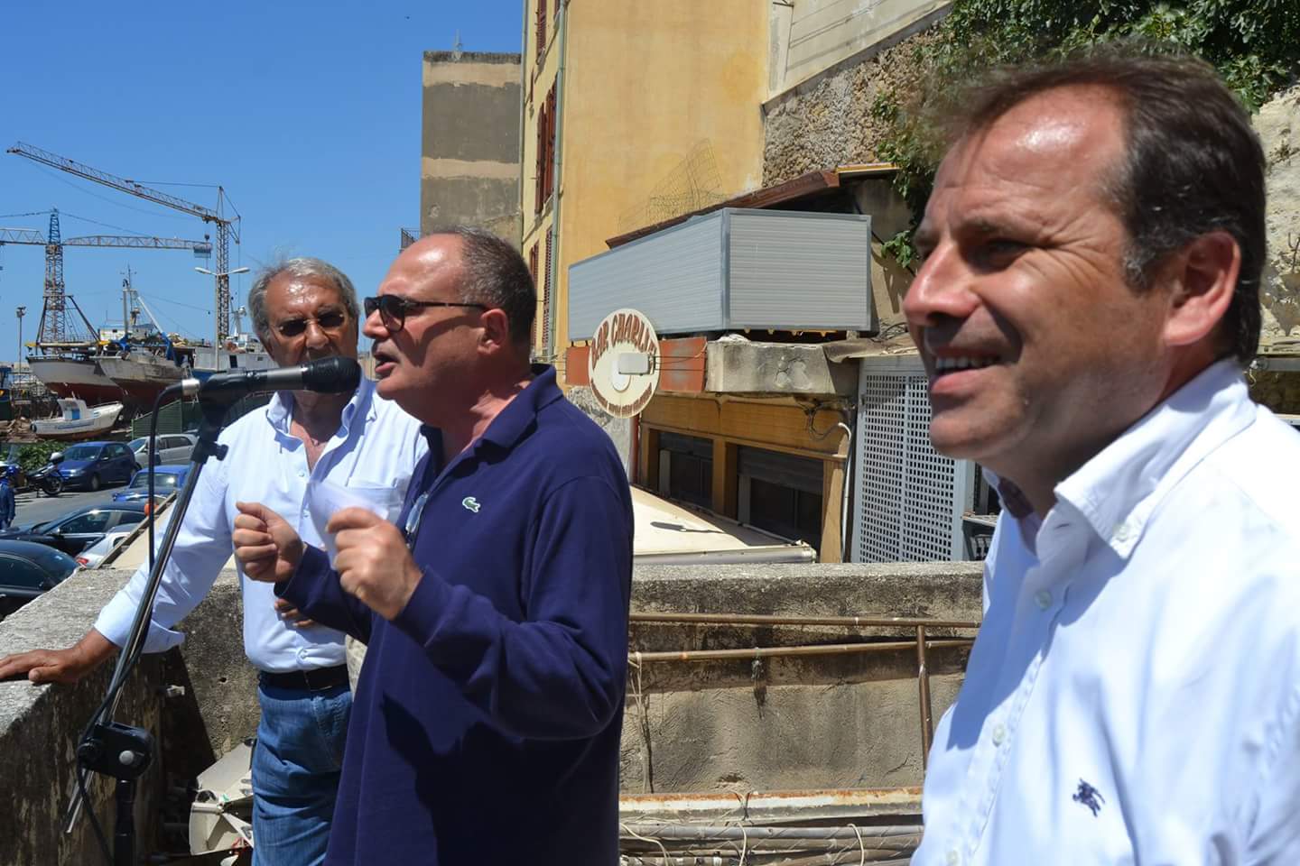 Il "Quinto Polo" da destra a sinistra