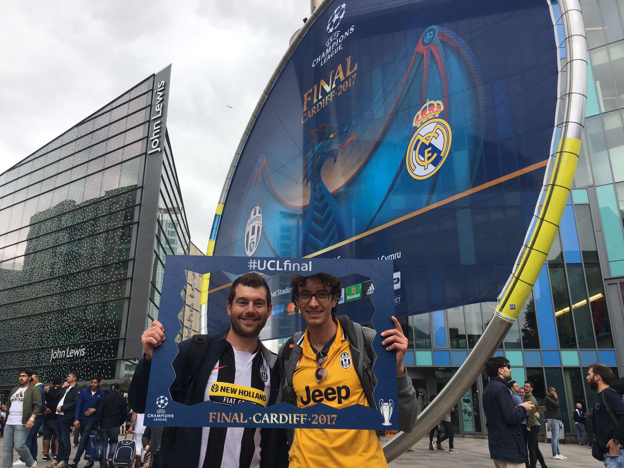 Anche tre saccensi a Cardiff per la Finale di Champions
