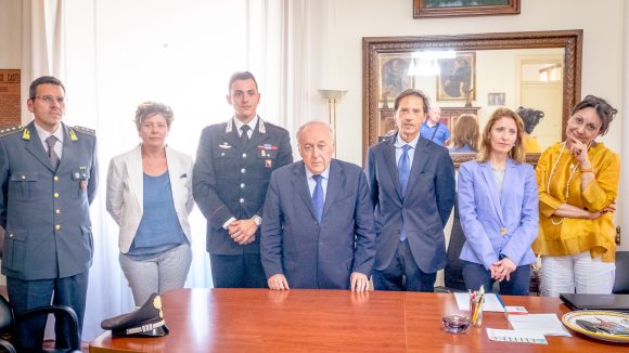 Insediati ieri i Commissari che guideranno Castelvetrano per i prossimi 18 mesi dopo lo scioglimento del Comune per mafia