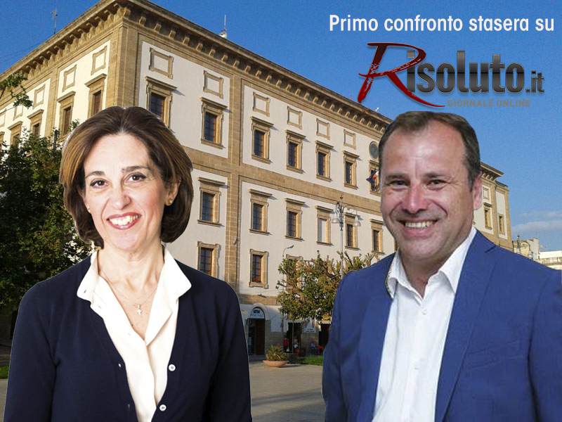 Primo confronto tra Valenti e Bono in vista del ballottaggio, torna stasera il Forum di Risoluto