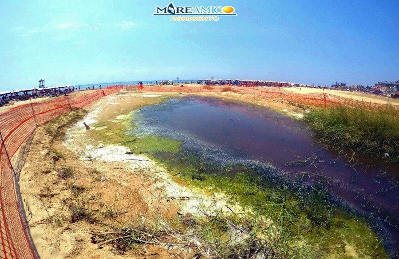 Guasto al depuratore a Porto Empedocle, liquami in mare. La denuncia di Mareamico: "Girgenti Acque sta uccidendo il nostro mare"