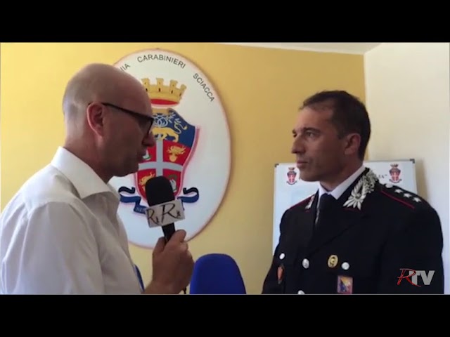 Il Capitano dei Carabinieri Francesco Grammatico: "Grande spiegamento di forze per contrastare gli incendi dolosi"