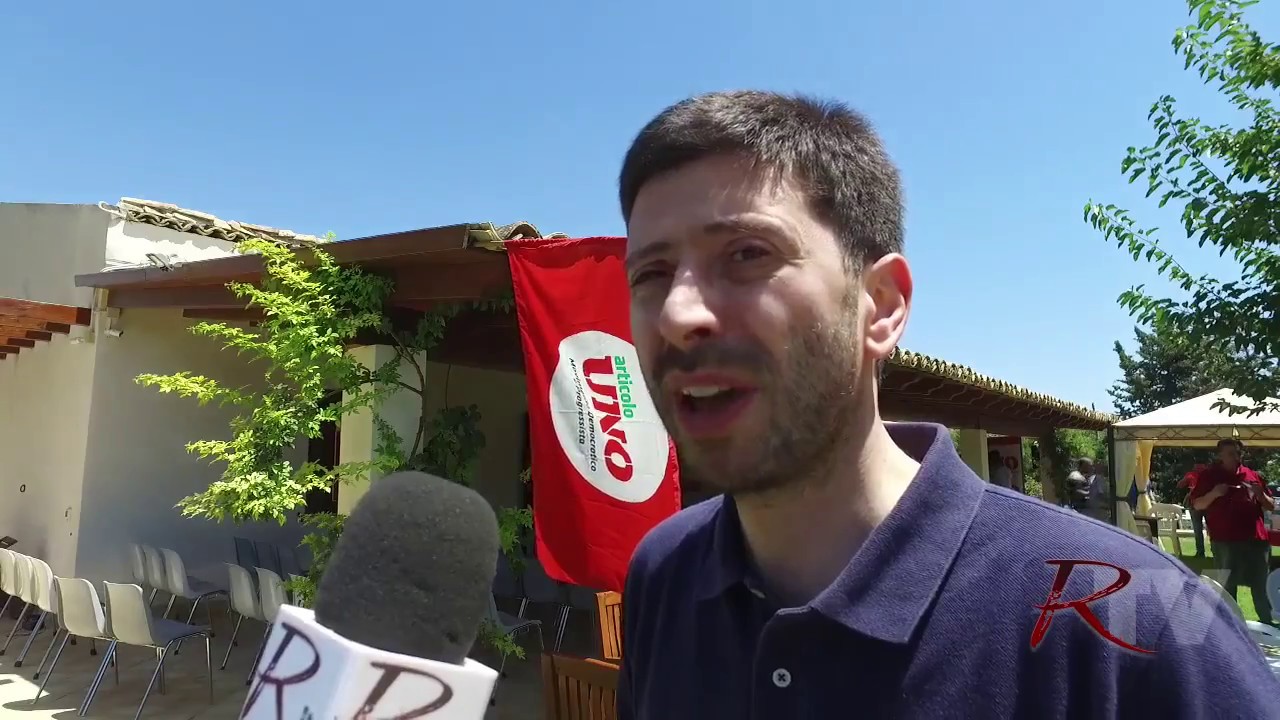 Roberto Speranza a Sciacca:"Una nuova sinistra con articolo 1"