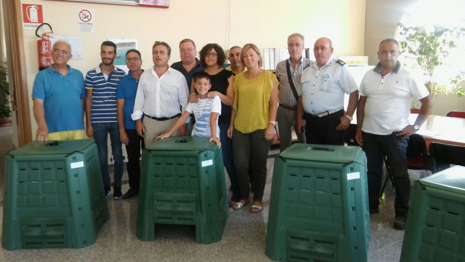 Affidate in comodato d'uso 50 compostiere domestiche alle famiglie di Sambuca di Sicilia