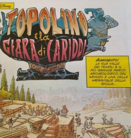 La Valle dei Templi su Topolino,Lillo Firetto: "Promozione impressionante"