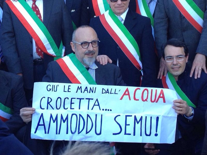 Il sindaco Valenti ai candidati alla Presidenza della Regione: "Un impegno per l'acqua pubblica, nel mio Comune canone tra i più bassi dell'Agrigentino"