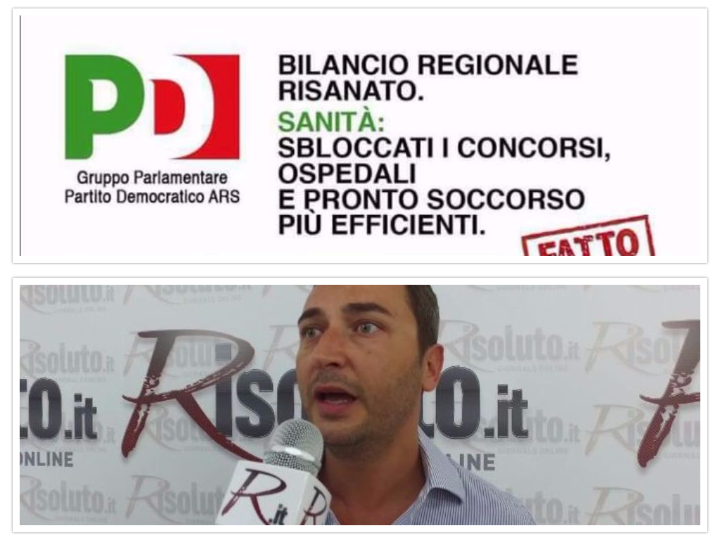 Michele Catanzaro contro lo slogan del PD: "Ospedali e pronto soccorso più efficienti? Messaggio in conflitto con la verità"