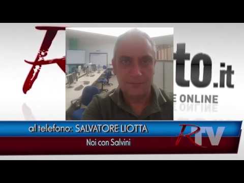 "Noi con Salvini" in marcia sulla Scala dei turchi contro gli sbarchi fantasma. Liotta: "Potrebbero arrivare anche terroristi"