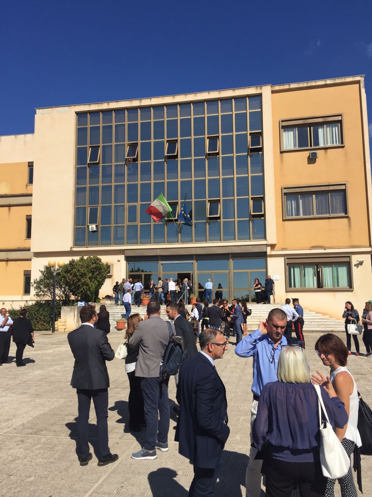 Scattato l'allarme antincendio al Tribunale di Sciacca, verifiche in corso