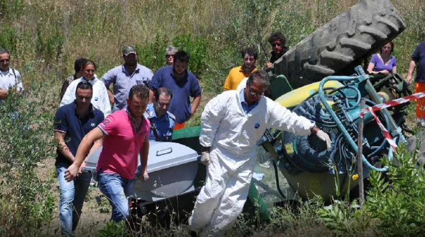 Un'altra tragedia sul lavoro a Naro: muore agricoltore travolto dal suo trattore