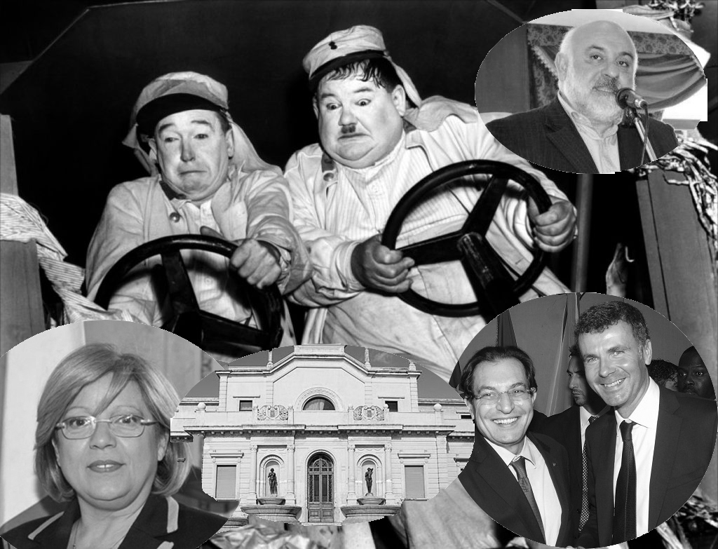 Quer pasticciaccio brutto della consegna delle Terme come "Oggi (anzi, domani) le comiche"