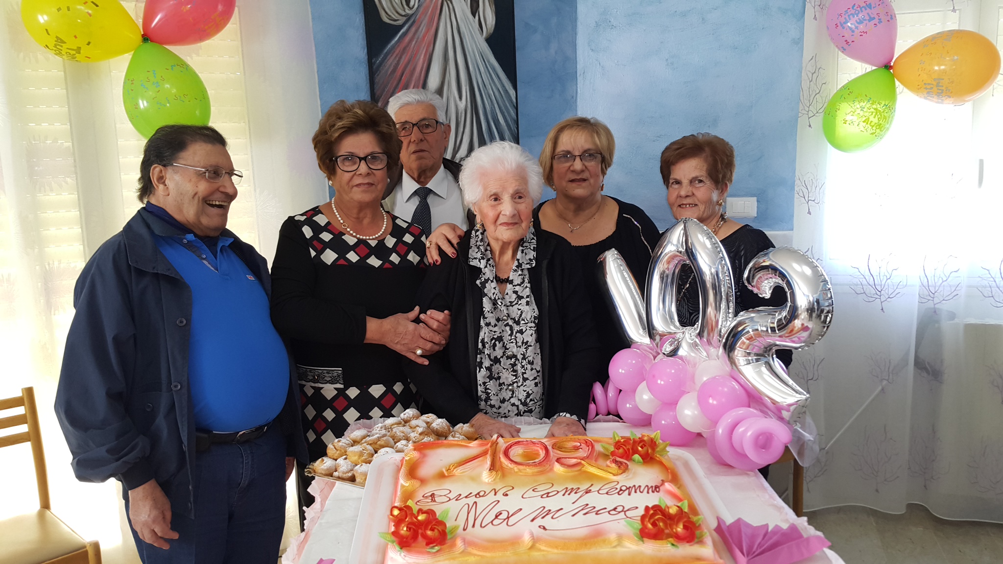 Santa Margherita: nonna Maria Audenzia festeggia 102 anni