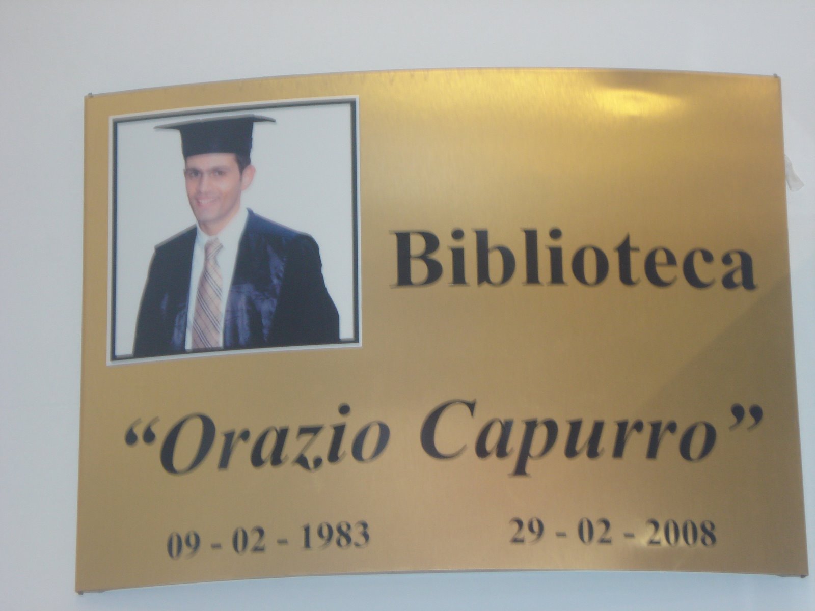 Una via della Perriera intitolata alla memoria di Orazio Capurro: sabato la scopertura della targa