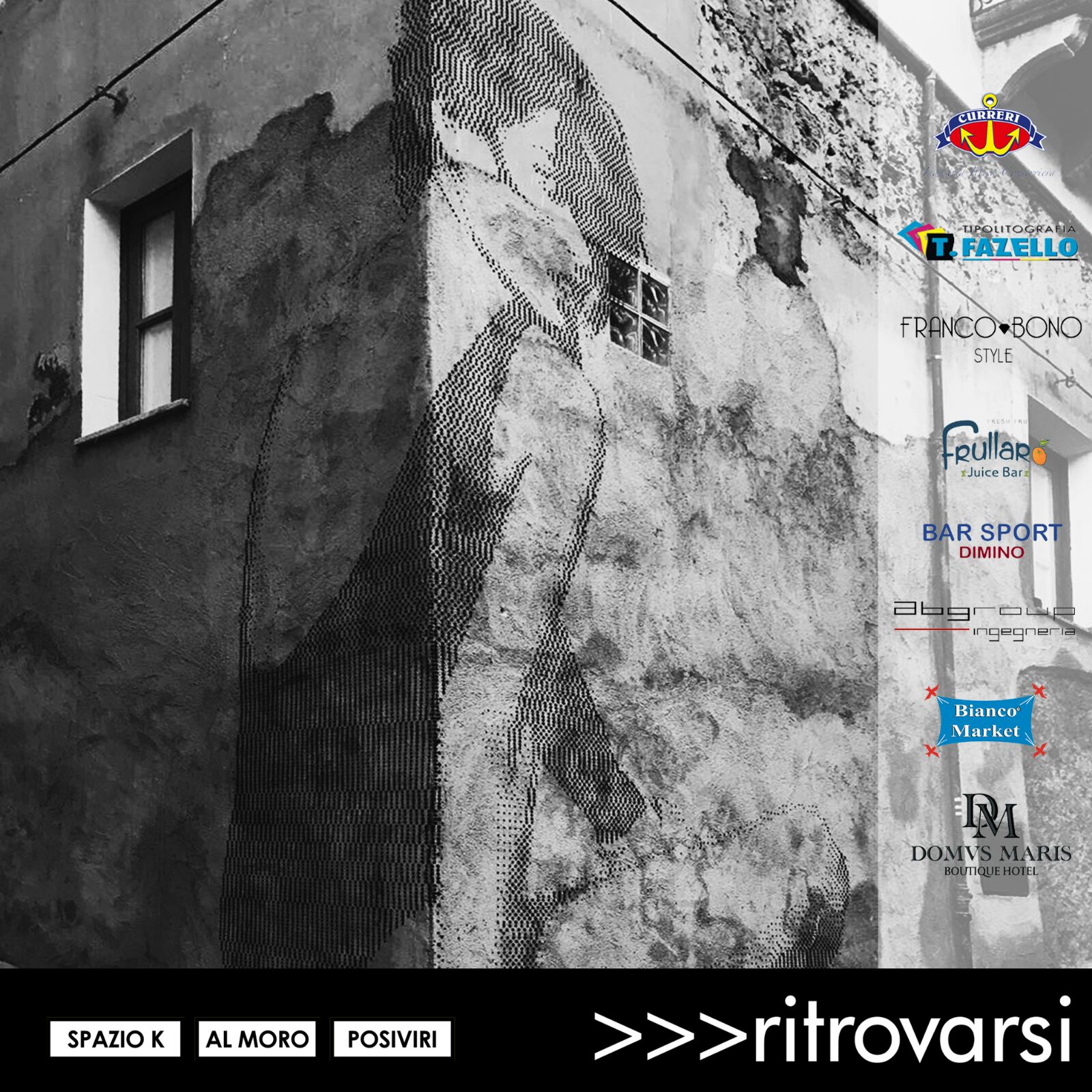 Un dono dell'artista Angelo Crazyone a Sciacca dopo l'anteprima di >>>ritrovarsi